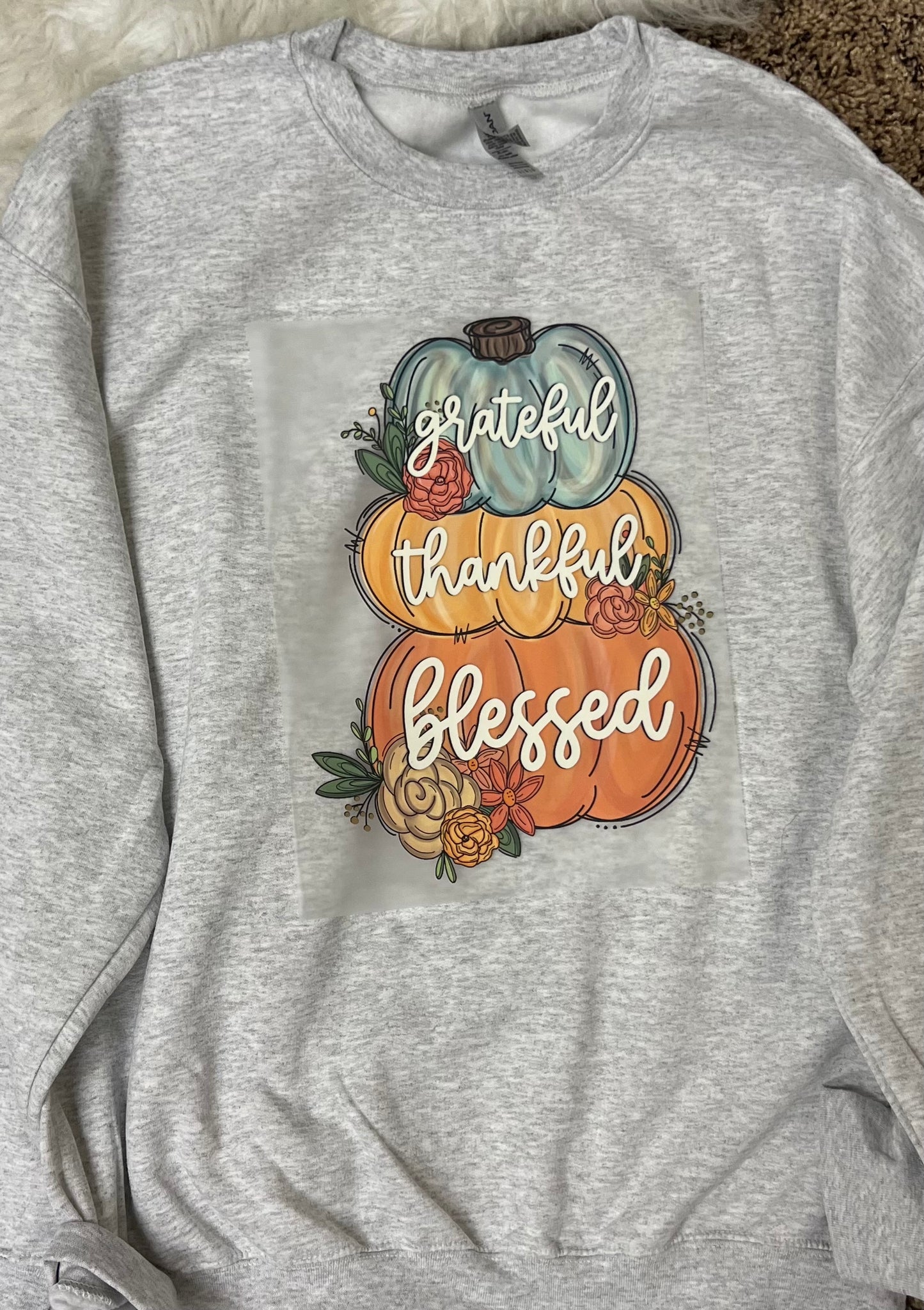 Grateful, Thankful, Blessed Sweatshirt