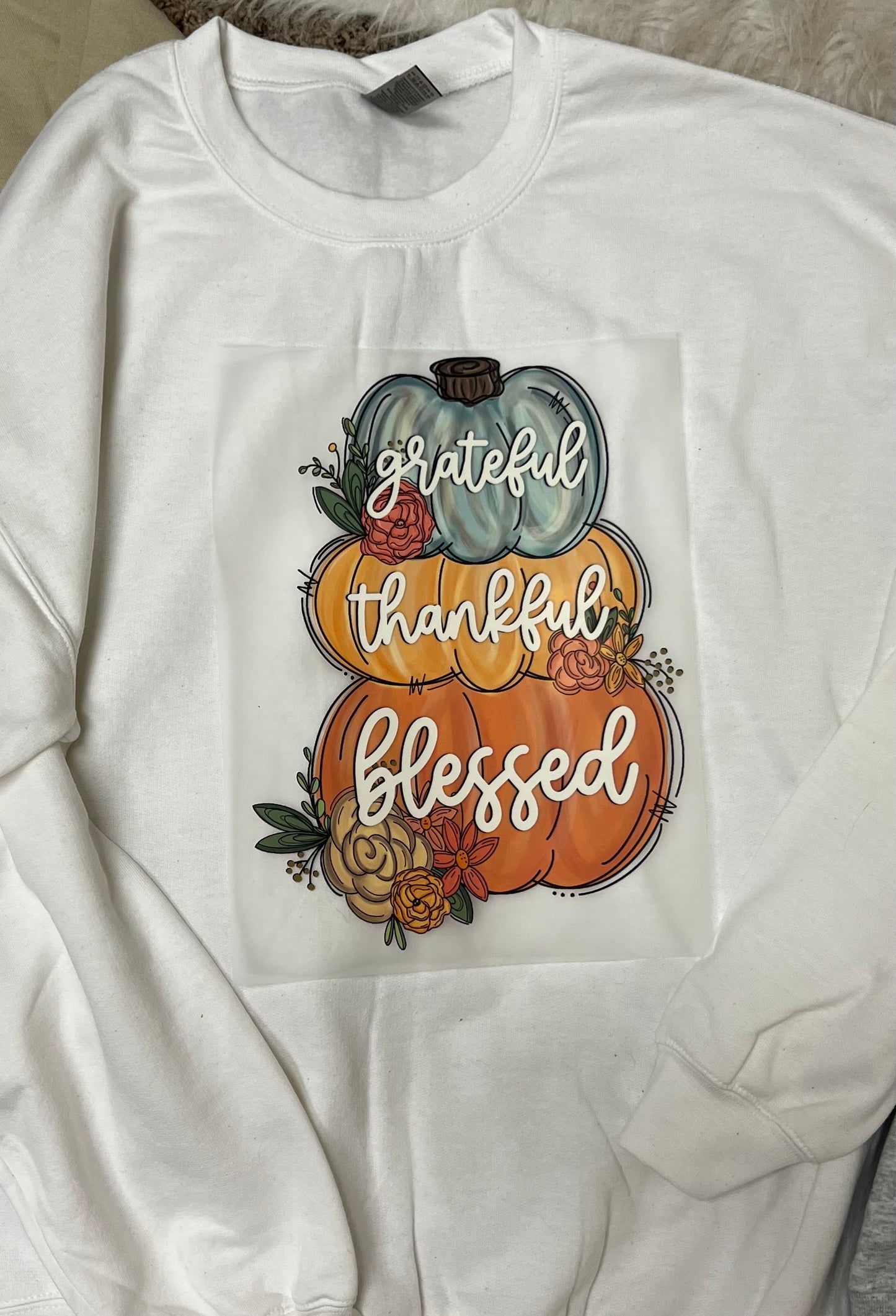 Grateful, Thankful, Blessed Sweatshirt