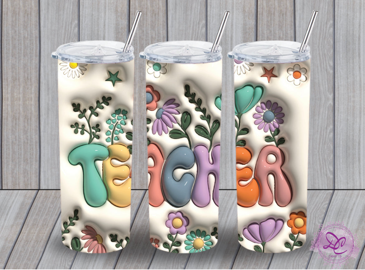 3D Teacher - Floral