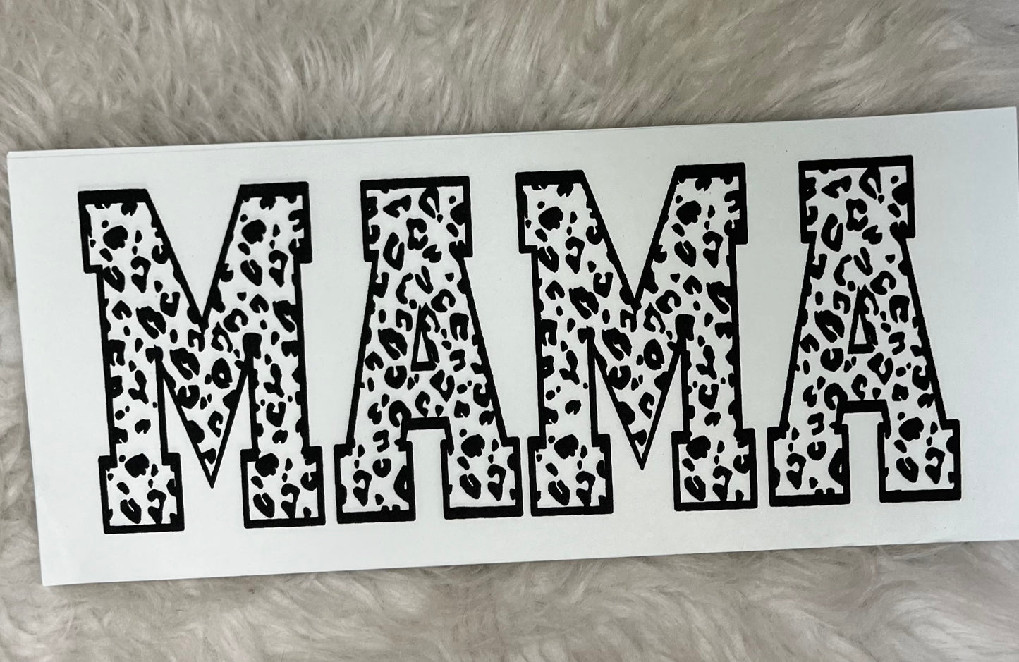 MAMA Leopard Print